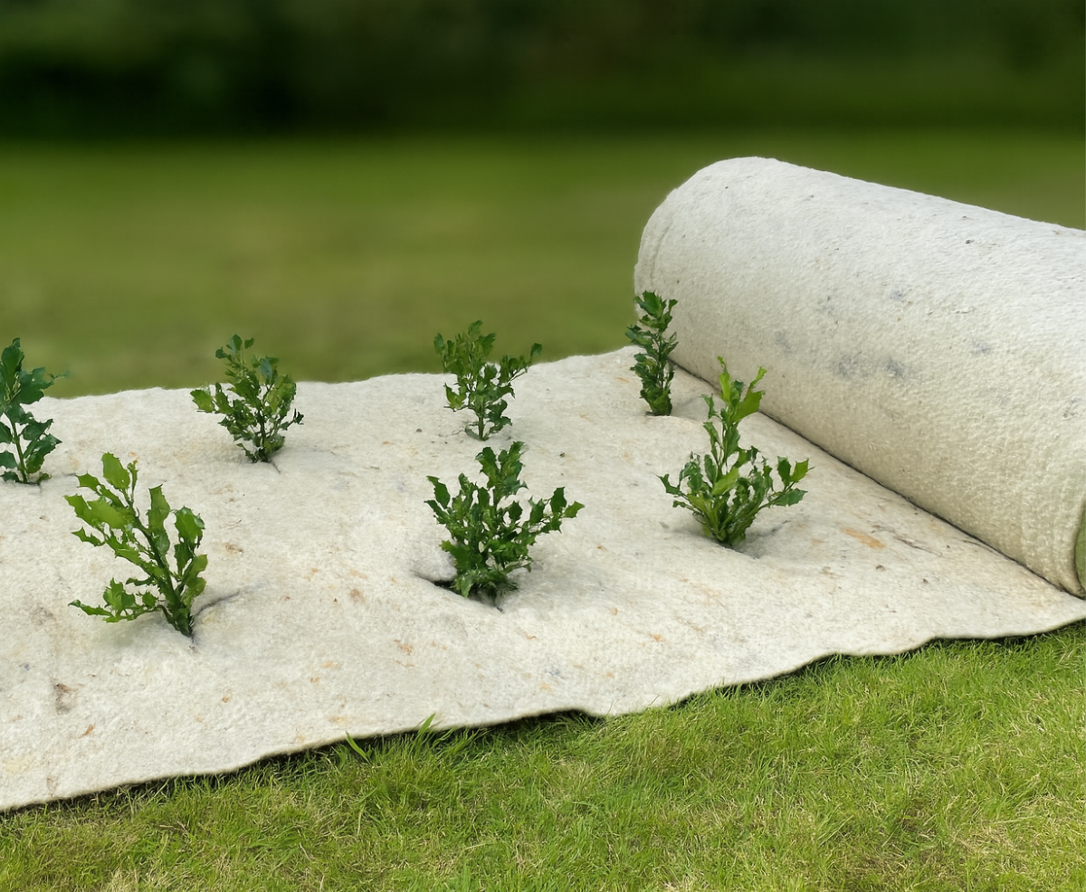 BioWool® Weed Suppressant Mulch Mats