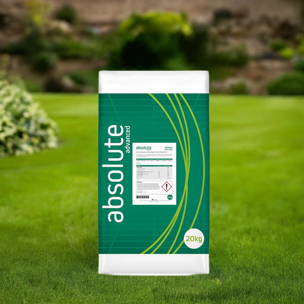 Absolute Advanced Green 3-0-6 +9%Fe Fertiliser 20kg