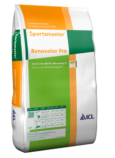 ICL Sportsmaster Renovator Pro 14-0-5 +6%Fe +MCPA +Mecoprop-P 25kg