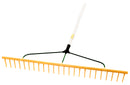 Large Polypropylene 24P Soil-Bunker Rake