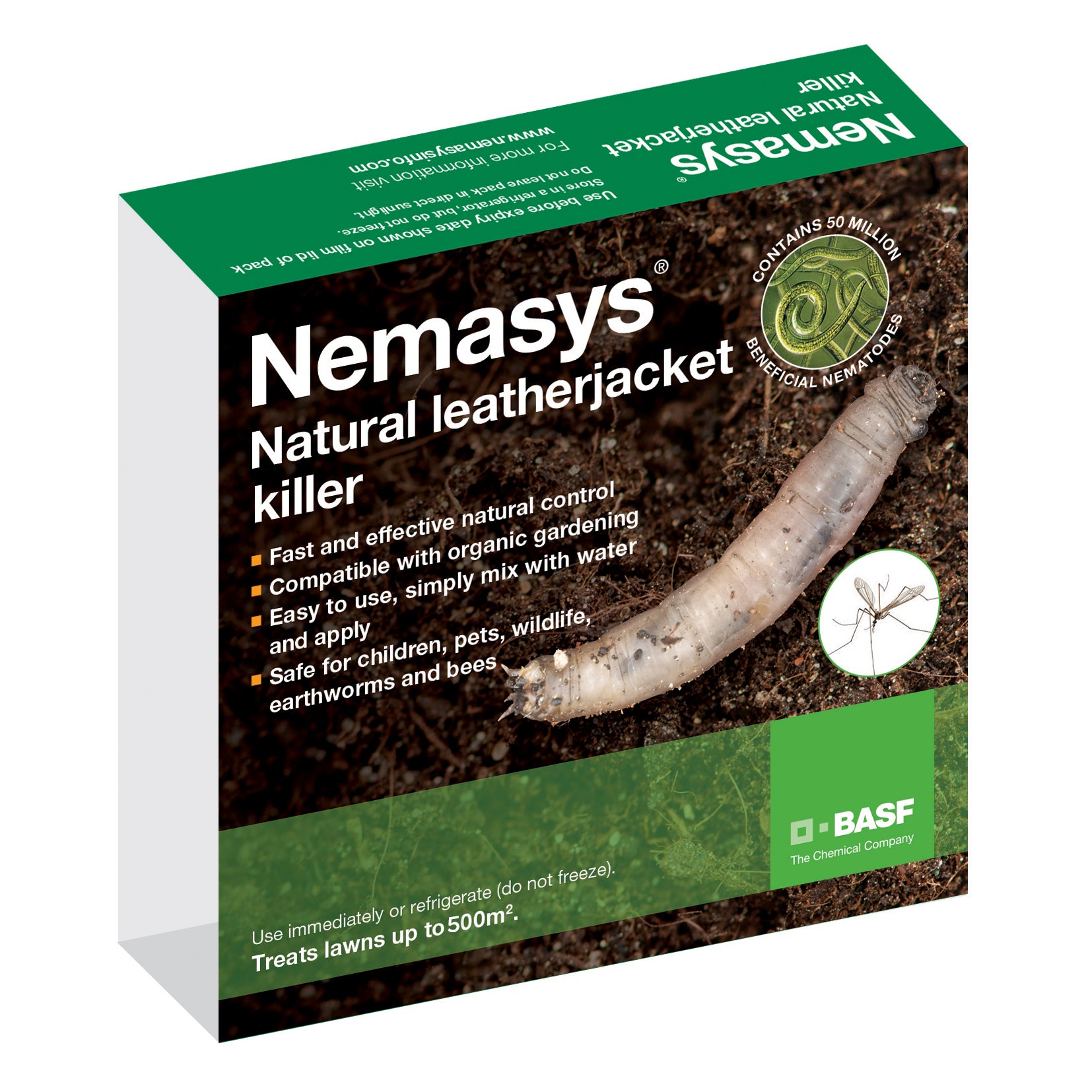 Nemasys J Leatherjacket Killer (500 m2)