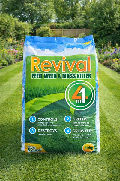 Revival Weed, Feed & Moss Killer