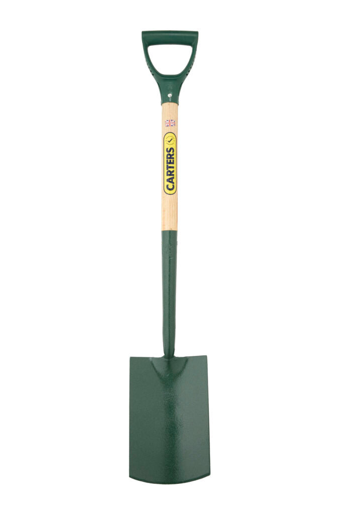 Solid Socket Garden Spade with Ergonomic Handle