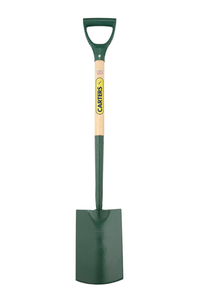 Solid Socket Garden Spade with Ergonomic Handle