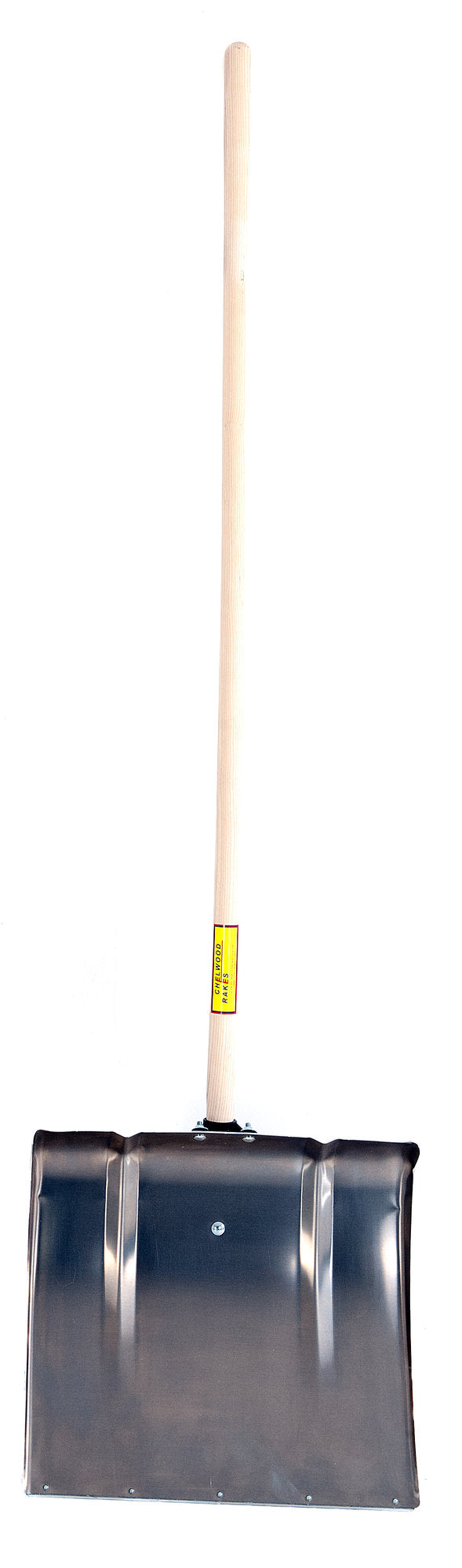 Chelwood® aluminium snow shovel with a long ash handle
