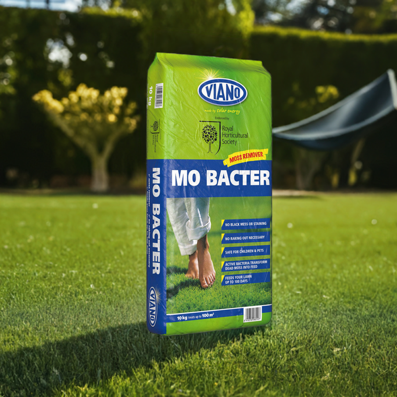MO Bacter Lawn Fertiliser and Moss Killer 20kg Amenity Choice