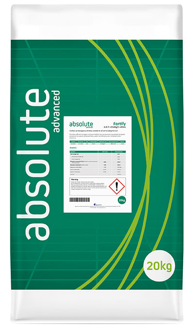 Absolute Advanced Fortify 4-0-7 +3%MgO +4%Fe +9%Ca Fertiliser 20 kg