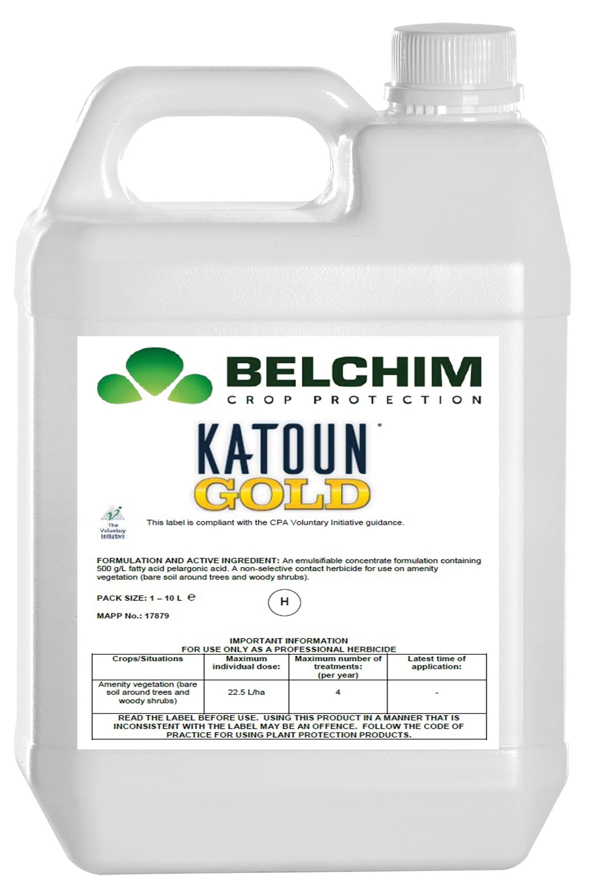 Katoun Gold Total Weed Killer 5L