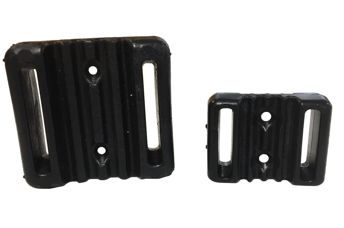 Rubberloc® Double Rounded Slotted Block