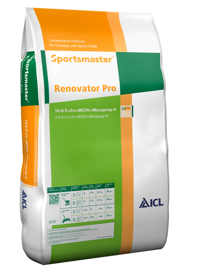 ICL Sportsmaster Renovator Pro 14-0-5 +6%Fe +MCPA +Mecoprop-P 25 kg